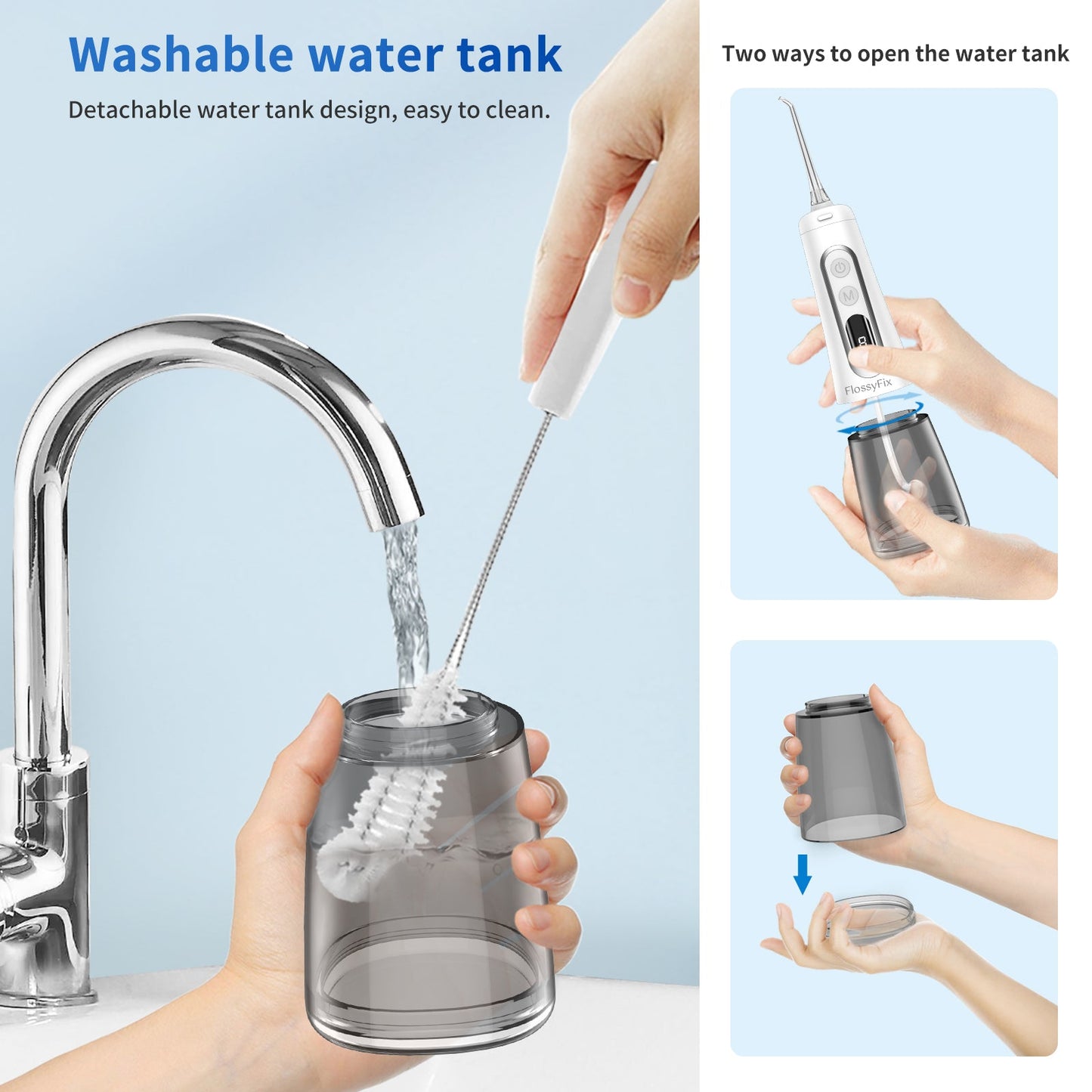FlossyFix Oral Irrigator Water Flosser