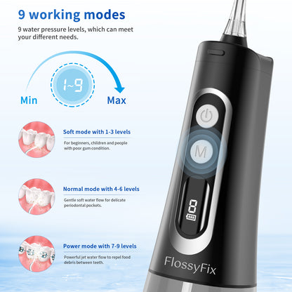 FlossyFix Oral Irrigator Water Flosser