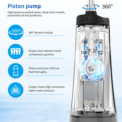 FlossyFix Oral Irrigator Water Flosser